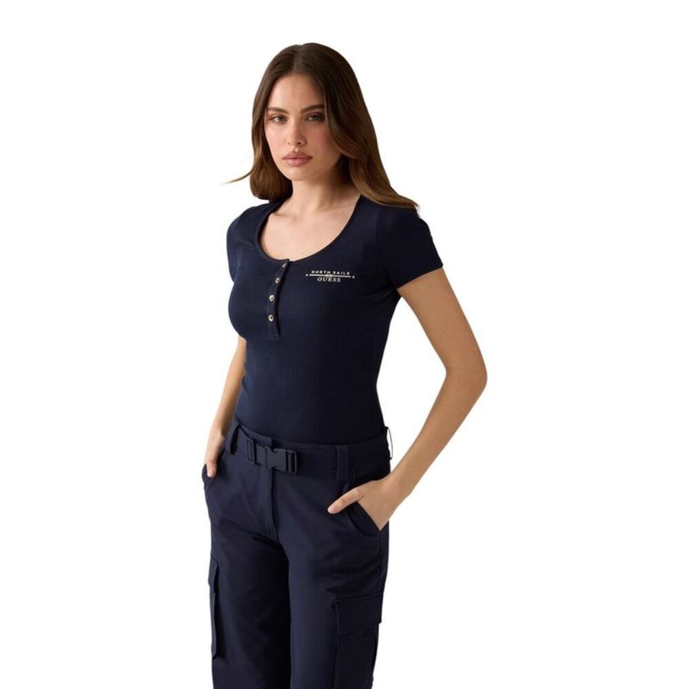 Guess Blue Viscose Women's T-Shirt